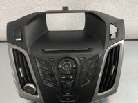 Grile centrale ventilatie cu panou comanda Ford Focus MK3 1.6 TDCi Manual, 95cp sedan 2011 (cod intern: 74627)
