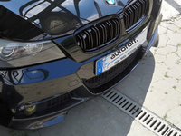 Grile duble BMW Seria 3 E90 E91 LCI (08-11) Negru lucios