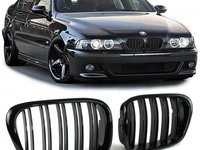 Grile duble BMW seria 5 E39 M5 look - Negru Lucios