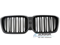 Grile duble BMW X3 G01 X4 G02 LCI (2021+) Negru mat Design