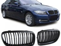 Grile e90 e91 duble negru mat sau lucios BMW facelift sau nfl nonfacelift