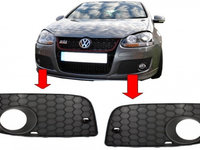 Grile laterale compatibil cu VW Golf V 5 (2003-2007) GTI Look Tuning Volkswagen VW Golf 5 2003 2004 2005 2006 2007 2008 2009 SGVWG5GTI