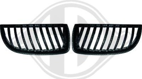 GRILE RADIATOR BMW E90 FUNDAL CARBON -COD 121