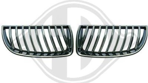 GRILE RADIATOR BMW E90 FUNDAL CROM -COD 12163