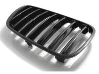 Grile radiator BMW X3 E83 2007-2011, negru lucios M-technik design
