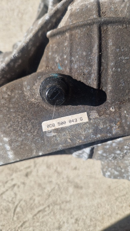 Grup Diferential Spate Audi A4 B9 A5 cod 0DB500043G cu puțini km parcurși.