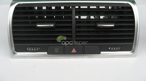 Gura ventilatie mijloc Audi Q7 4L Aluminiu - Cod: 4L0820951P