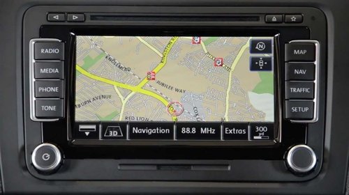 Hărți navigație GPS VW RNS 510 / 810 hartă Europa + RO