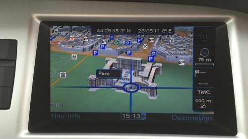 Harta Navigatie Audi A4 A5 A6 Q5 Q7 MMI3G HDD Harti Europa + ROMANIA 2018