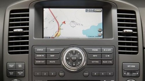 Harta navigatie Nissan Romania Europa detaliate complet