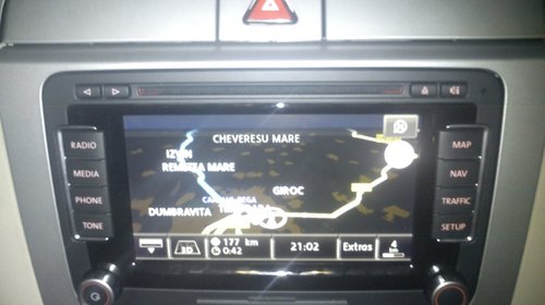 Harta navigatie VW DVD RNS510 actualizare har