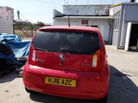 Haion complet Skoda Citigo 2011-2017 Rosu Corrida