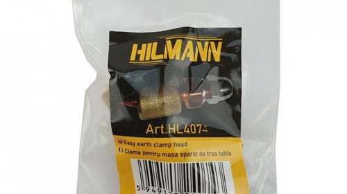 HL4074 Clema pentru masa aparat de indreptat tabla, HILMANN