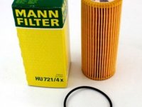 HU 721/4 x filtru ulei mann pt bmw mot diesel