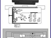 Huco releu instalatia de comanda bujii incandescente mercedes-benz
