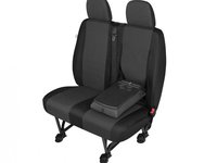 Husa bancheta cu doua locuri Ares Van DV2 L pentru bancheta cu tavita compatibila cu Citroen Jumper, Fiat Ducato, Ford Transit, Iveco Daily, Mercedes Sprinter, Peugeot Boxer, Renault Mascot, Vw LT, Crafter