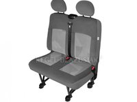 Husa bancheta cu doua locuri Van DV2 M pentru Citroen Jumpy, Fiat Scudo, Mercedes Vito, Opel Movano, Renault Master, VW T4 T6