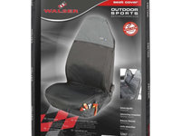 Husa De Protectie Scaun Auto Sofer, Outdoor Sports, Walser, Negru-Gri 12067