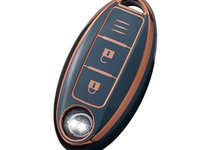 Husa din silicon pentru cheie Nissan Juke X-trial Qashqai Micra Leaf Note Murano 2 butoane