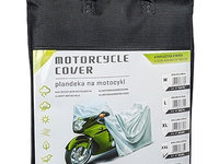 Husa Moto Exterior Marimea &quot;XXL&quot; 265x105x125 Cm, 3 Straturi, Reflectoare Carmotion 86381