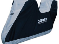 Husa Moto Exterior Oxford Aquatex New C Argintiu Marimea XL CV207