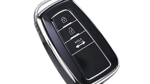 Husa negru pentru cheie 2-3 butoane Toyota Pr