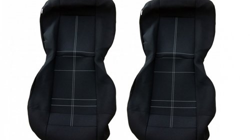Husa / Set huse scaune auto fata ( 1+1 ) DACI