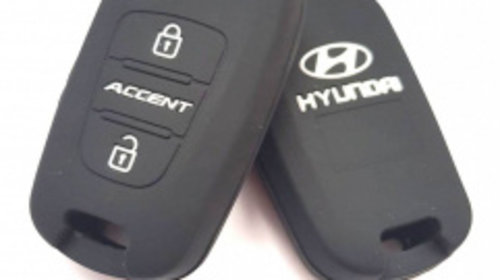 Husa silicon carcasa chei pentru Hyundai Acce