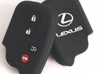 Husa silicon carcasa cheie pentru Lexus 3+1 buton de panica