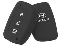 Husa Silicon Hyundai 3 But Cu Emblema SIL 315