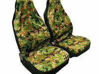 Huse scaun fata Camouflage 2buc LAM53260
