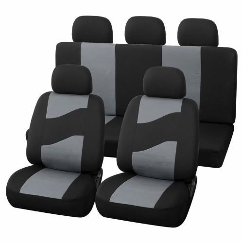 Huse Scaune Auto Audi A6 4B C5 - RoGroup Rider, cu fermoare pentru bancheta rabatabila, 11 bucati