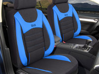 Huse scaune auto BMW SERIA 1 E81 2003-2012 Joker Albastru