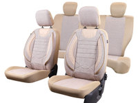 Huse scaune auto compatibile AUDI A4 B5 1994-2001 / City Bej (06257)