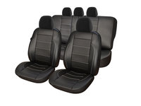 Huse scaune auto compatibile DACIA Logan I 2004-2012 / Exclusive Leather King (08650)
