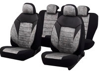 Huse scaune auto compatibile DACIA Sandero I 2008-2012 / Diamond Gri (05160)