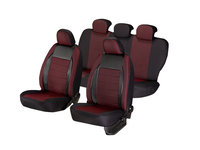 Huse scaune auto compatibile DACIA Sandero II 2012-2020 / Elegance Rosu (44495)