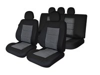 Huse scaune auto compatibile DACIA Sandero II 2012-2020 PREMIUM LUX (Negru UMB1)