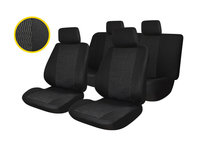 Huse scaune auto compatibile MERCEDES Clasa C W203 2000-2007 / Trafic – Negru 007 (44470)