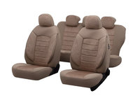 Huse scaune auto compatibile SEAT Cordoba II 2002-2010 / Diamond Bej (05159)