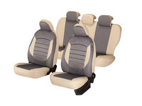 Huse scaune auto compatibile SEAT Cordoba II 2002-2010 / Urban Gri-Bej (44483)