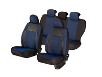 Huse scaune auto compatibile SKODA Rapid 2012-2019 / Elegance Albastru (44498)