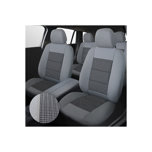 draft Disco Neglect Huse scaune auto compatibile SKODA Superb II 2008-2015 PREMIUM LUX (Gri  UMB2) - #1632823204