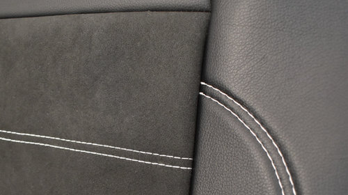 Huse scaune auto MERCEDES Clasa C W203 2000-2007 / Exclusive Leather Alcantara (08649)