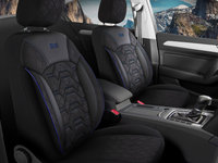 Huse scaune auto Mitsubishi Outlander Canyon Negru Albastru