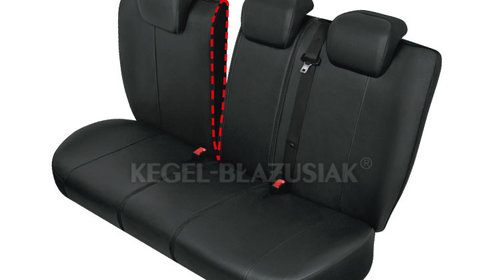 Huse scaune auto Practical L-XL-Size Super AirBag - Spate set huse auto bancheta spate imitatie piele Kegel