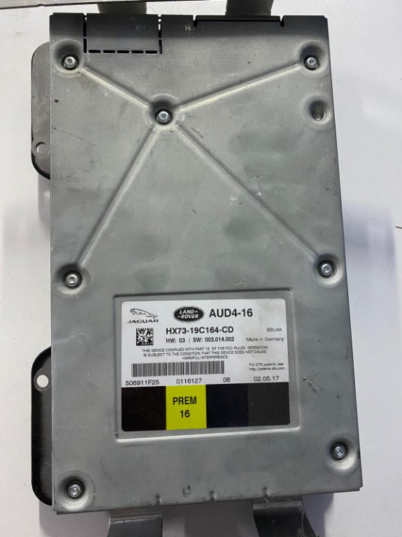 HX7319C164CD AMPLIFICATOR AUDIO RANGE ROVER VELAR /JAGUAR F-PACE