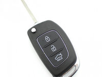 Hyundai - Carcasa cheie tip briceag 3 butoane CC142 CARGUARD