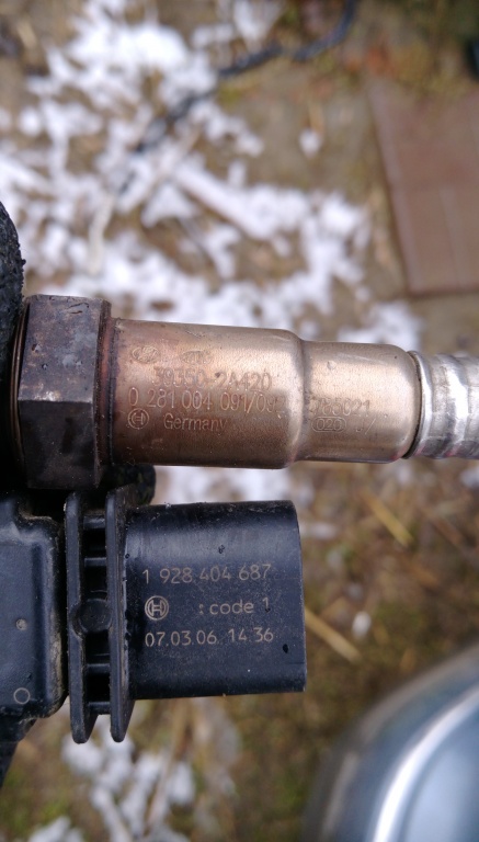 Hyundai i30 FD 1.6 CRDi Lambdasonde Lambda Oxygen Senzor 39350-2A420 0281004091