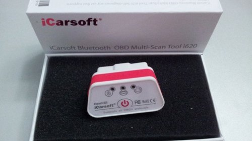 ICarsoft i620 OBD2 Bluetooth Interfata Diagnoza Universala